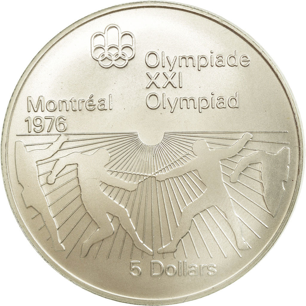 Coin, Canada, Elizabeth II, 5 Dollars, 1976, Royal Canadian Mint, Ottawa