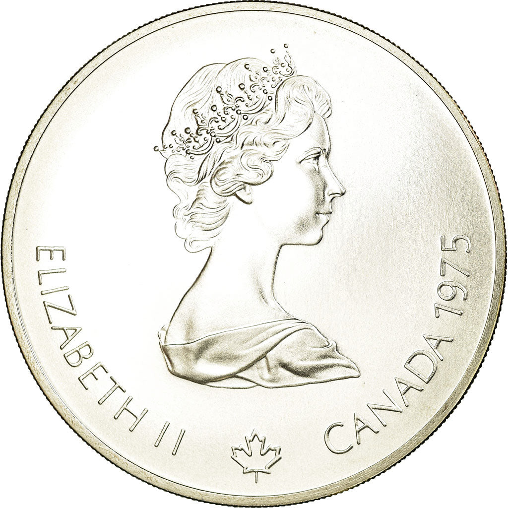 Coin, Canada, Elizabeth II, 5 Dollars, 1975, Royal Canadian Mint, Ottawa
