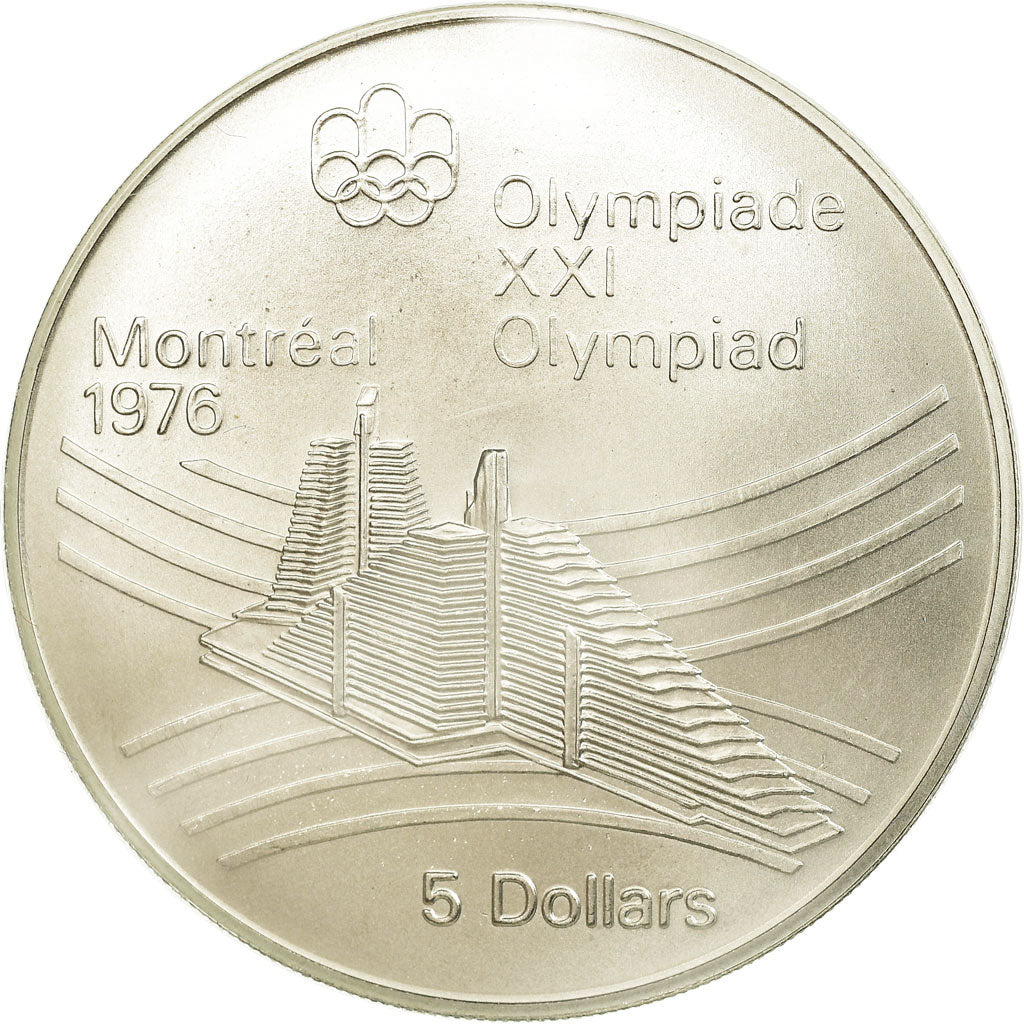 Coin, Canada, Elizabeth II, 5 Dollars, 1976, Royal Canadian Mint, Ottawa