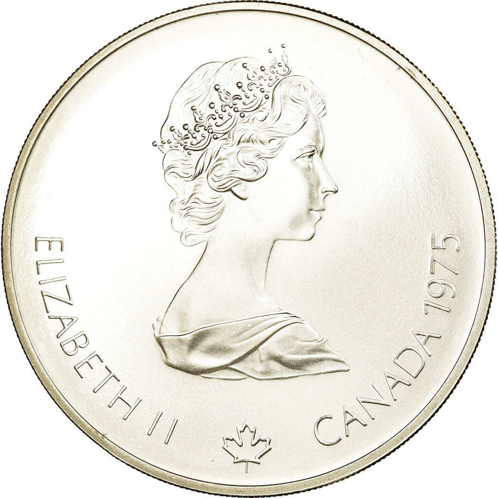 Coin, Canada, Elizabeth II, 5 Dollars, 1975, Royal Canadian Mint, Ottawa