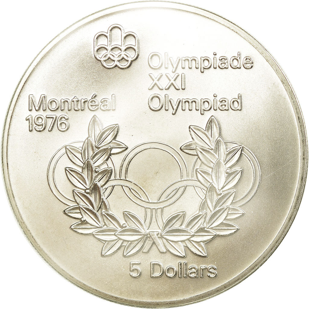 Coin, Canada, Elizabeth II, 5 Dollars, 1974, Royal Canadian Mint, Ottawa