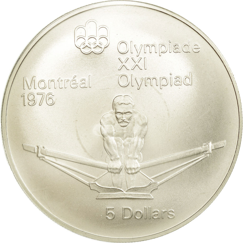 Coin, Canada, Elizabeth II, 5 Dollars, 1974, Royal Canadian Mint, Ottawa
