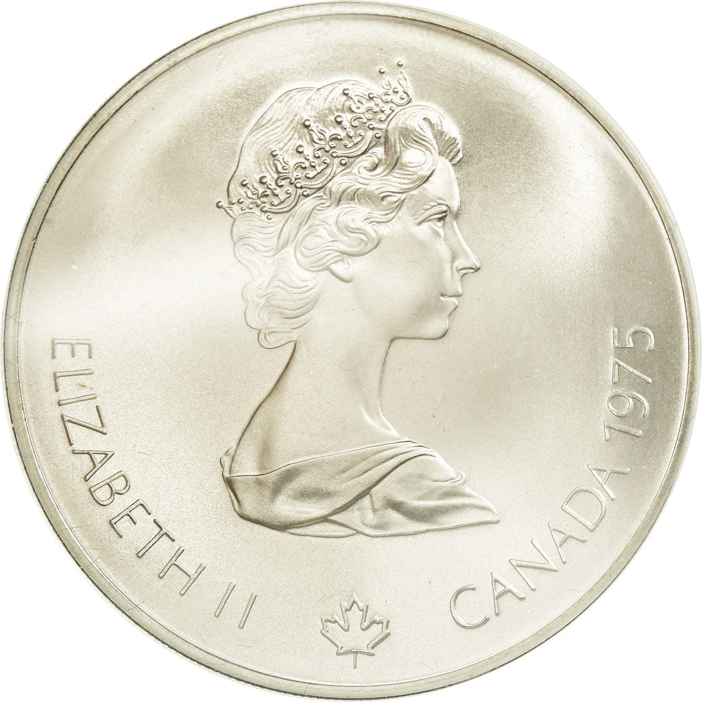 Coin, Canada, Elizabeth II, 5 Dollars, 1975, Royal Canadian Mint, Ottawa