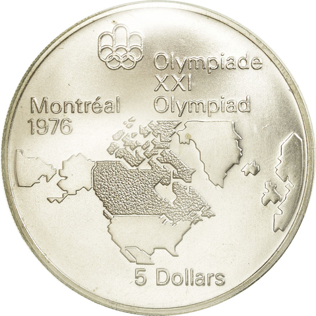 Coin, Canada, Elizabeth II, 5 Dollars, 1973, Royal Canadian Mint, Ottawa