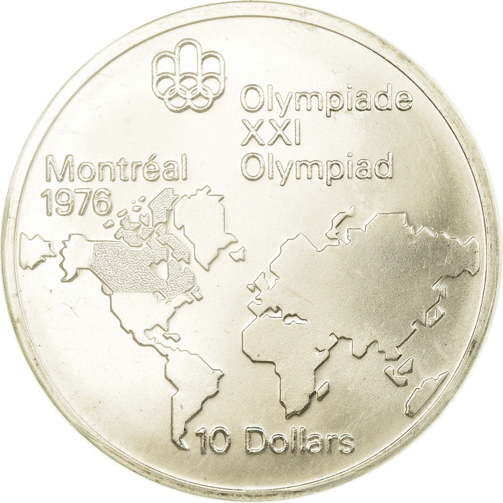 Coin, Canada, Elizabeth II, 10 Dollars, 1973, Royal Canadian Mint, Ottawa