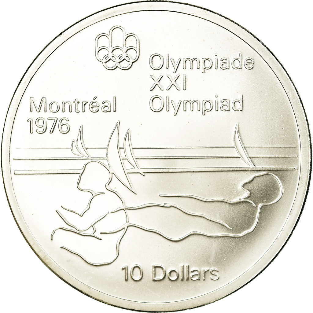Monnaie, Canada, Elizabeth II, 10 Dollars, 1975, Royal Canadian Mint, Ottawa