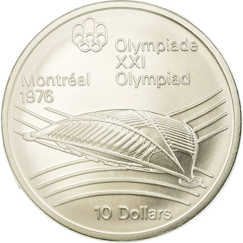 Coin, Canada, Elizabeth II, 10 Dollars, 1976, Royal Canadian Mint, Ottawa