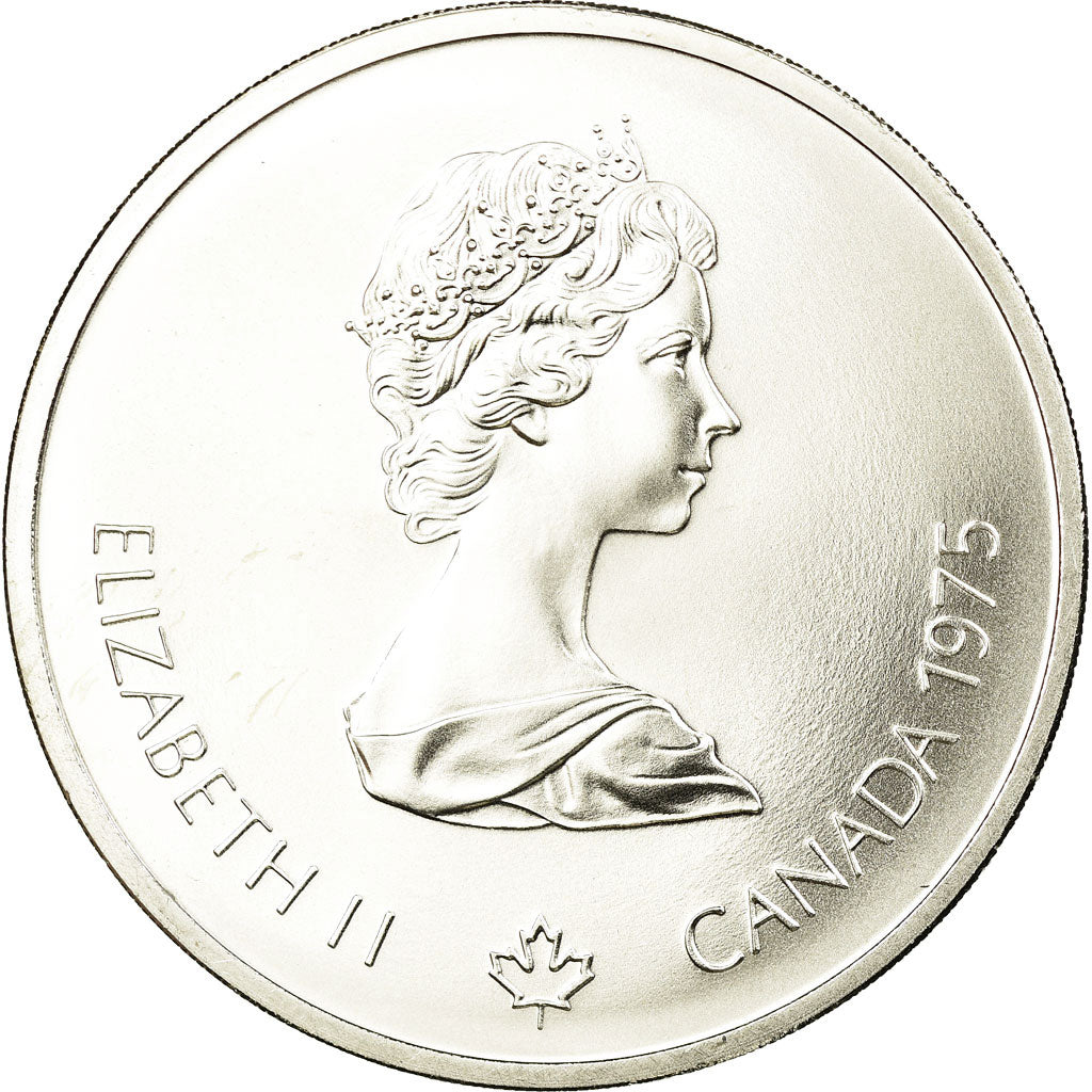 Coin, Canada, Elizabeth II, 10 Dollars, 1975, Royal Canadian Mint, Ottawa
