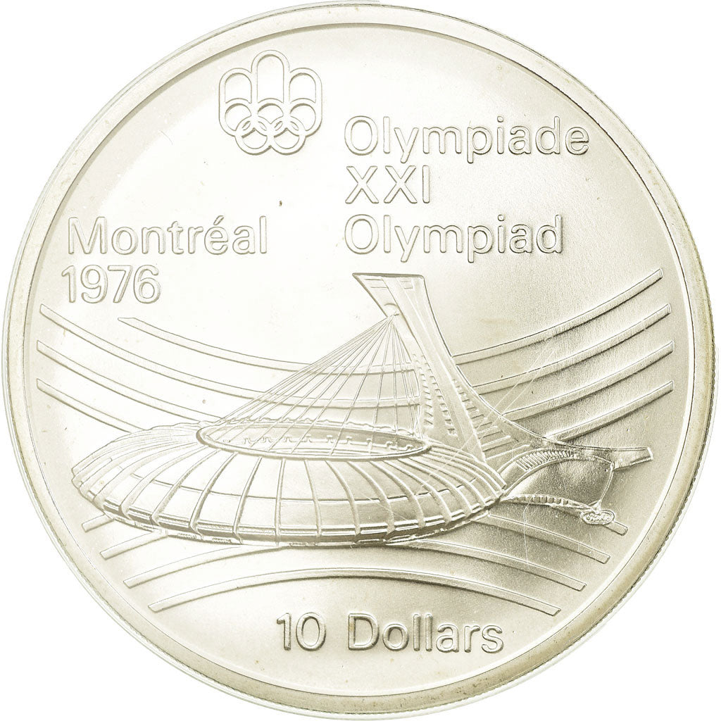Coin, Canada, Elizabeth II, 10 Dollars, 1976, Royal Canadian Mint, Ottawa