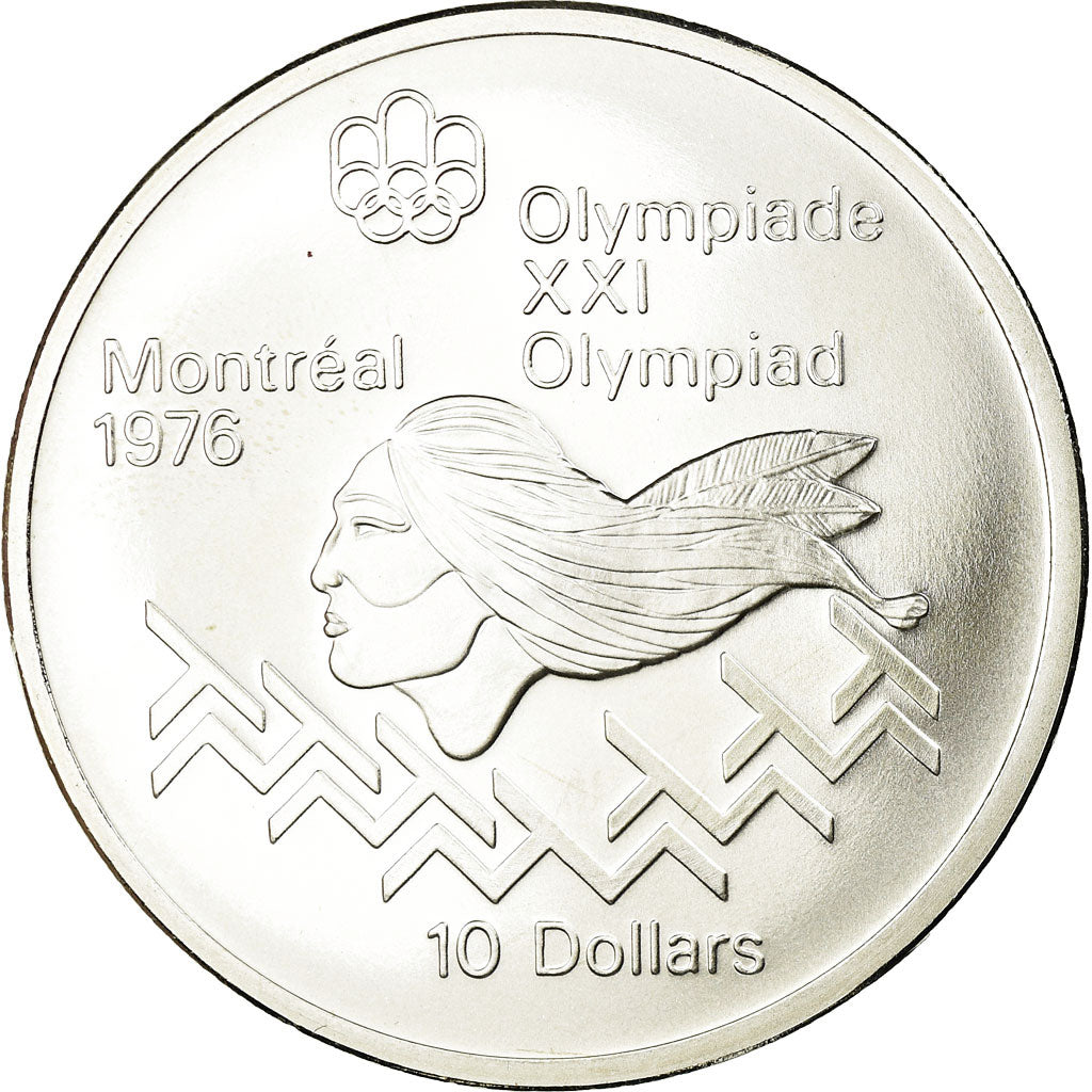 Coin, Canada, Elizabeth II, 10 Dollars, 1975, Royal Canadian Mint, Ottawa
