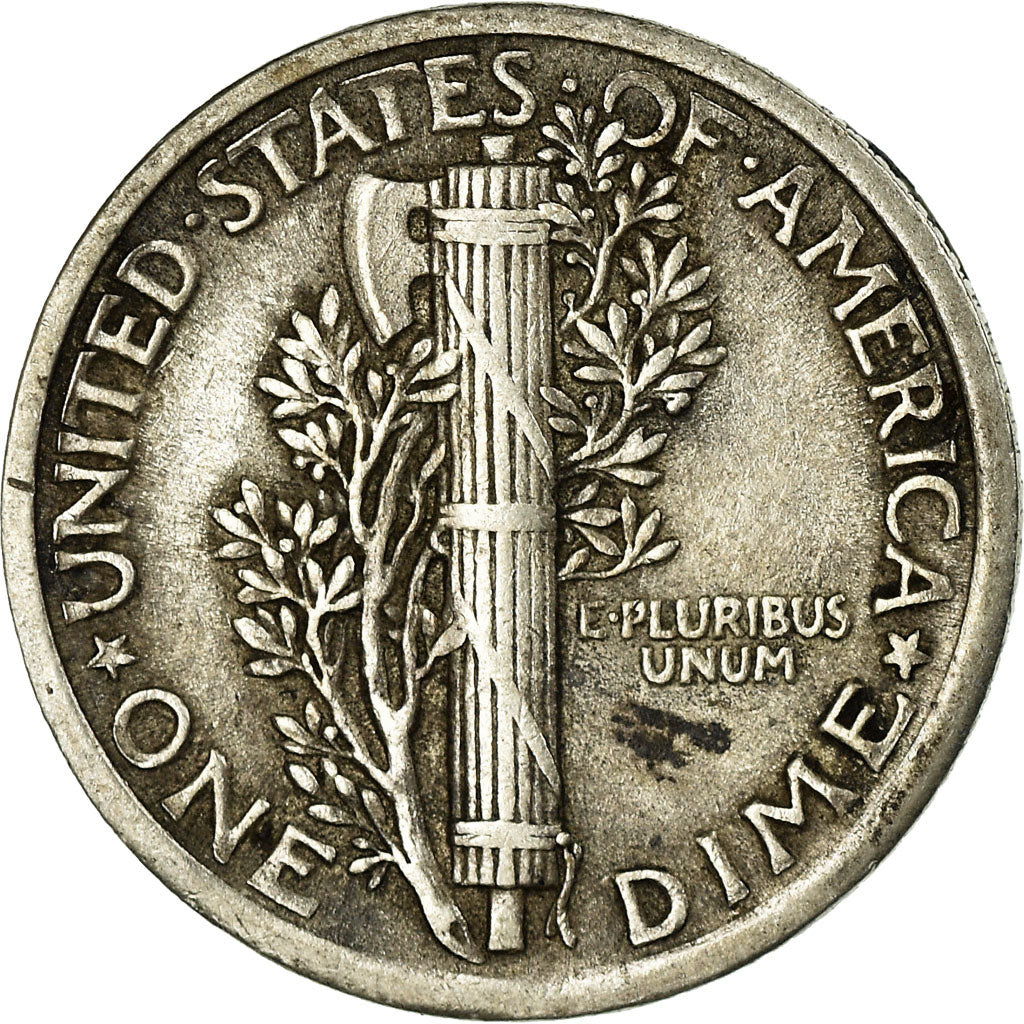 Münze, Vereinigte Staaten, Mercury Dime, Dime, 1924, U.S. Mint, Philadelphia