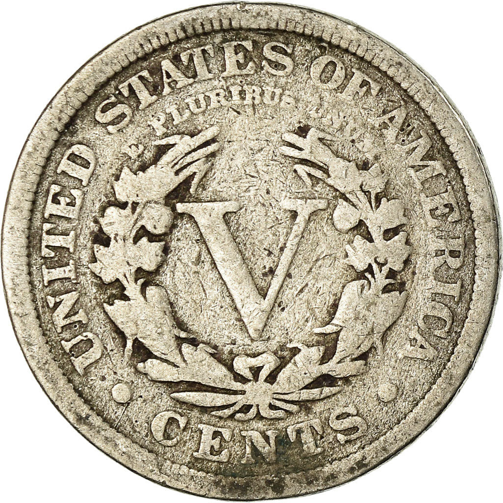 Moneda, Estados Unidos, Liberty Nickel, 5 Cents, 1911, U.S. Mint, Philadelphia