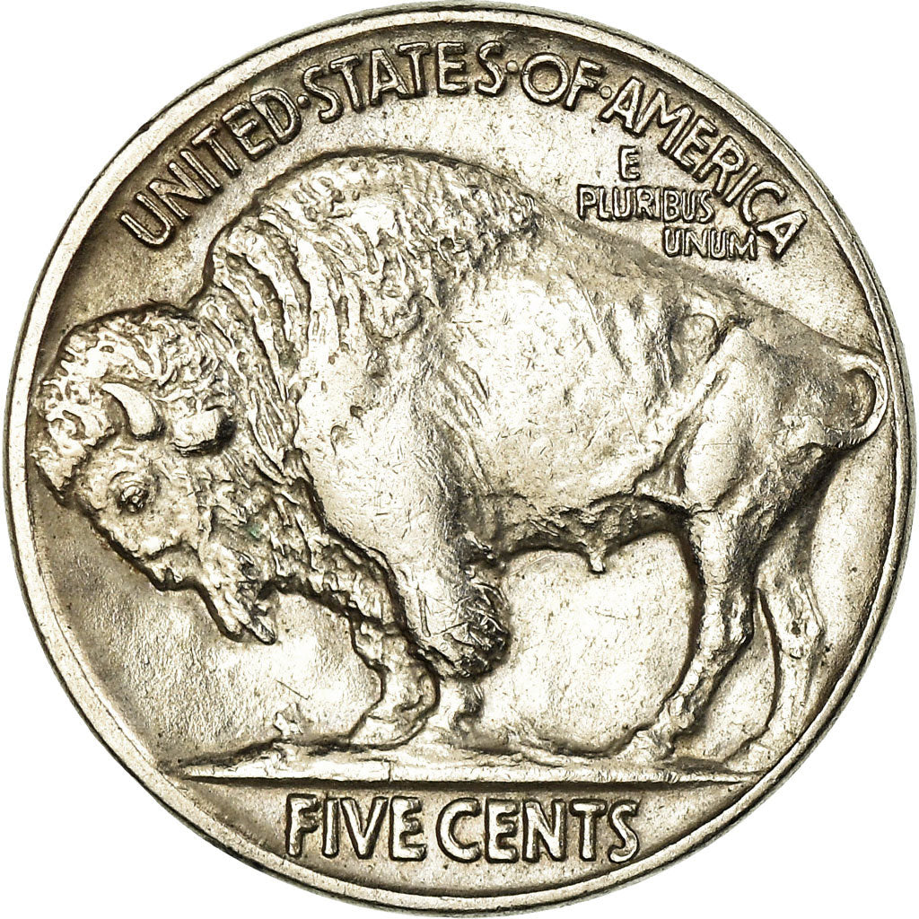 Munten, Verenigde Staten, Buffalo Nickel, 5 Cents, 1918, U.S. Mint