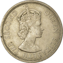 Monnaie, Etats des caraibes orientales, Elizabeth II, 50 Cents, 1955, TTB+