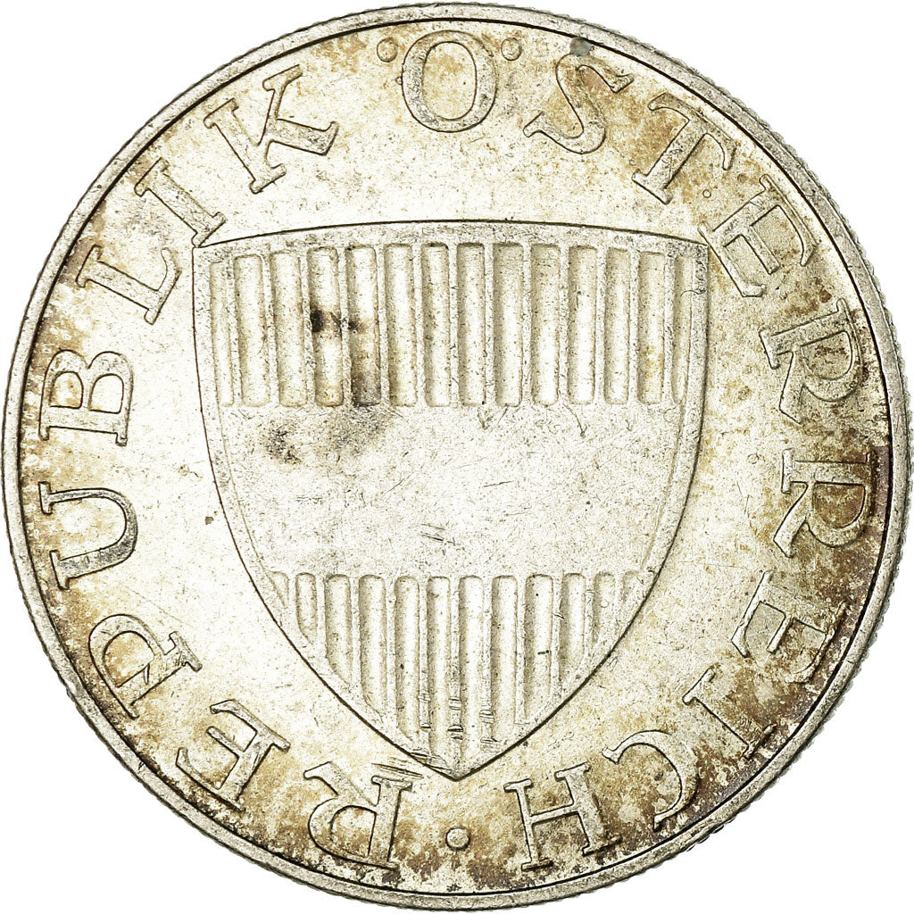 Coin, Austria, 10 Schilling, 1958, AU(55-58), Silver, KM:2882