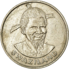 Monnaie, Swaziland, Sobhuza II, Lilangeni, 1974, British Royal Mint, TTB+