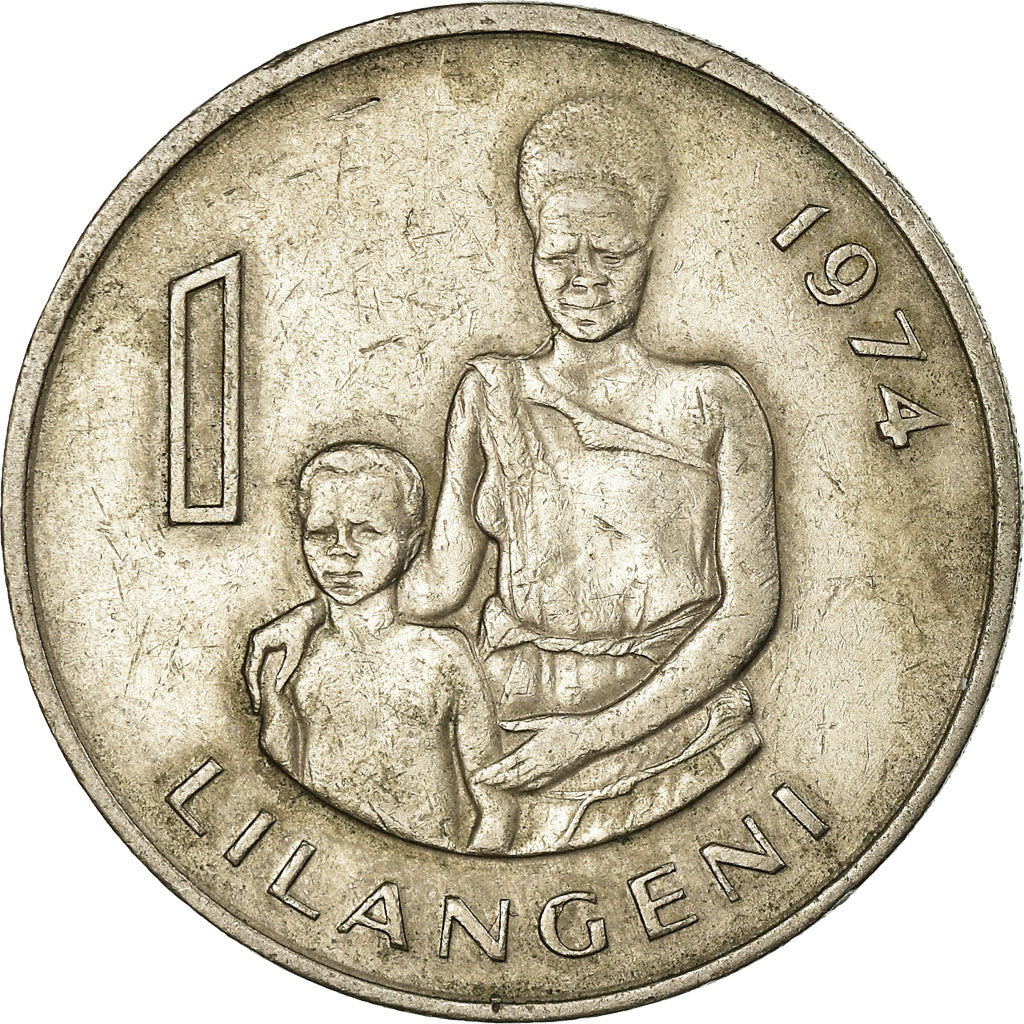 Monnaie, Swaziland, Sobhuza II, Lilangeni, 1974, British Royal Mint, TTB+