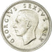 Monnaie, Afrique du Sud, George VI, 5 Shillings, 1952, TTB+, Argent, KM:41