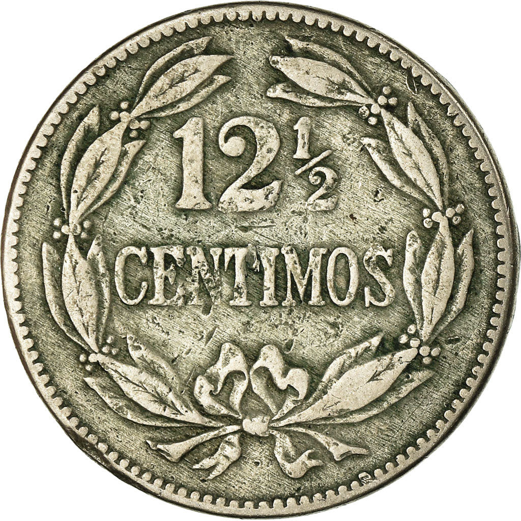 Coin, Venezuela, 12-1/2 Centimos, 1946, Philadelphia, VF(30-35), Copper-nickel