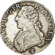 Moeda, França, Louis XVI, Écu aux branches d'olivier, Ecu, 1780, Limoges