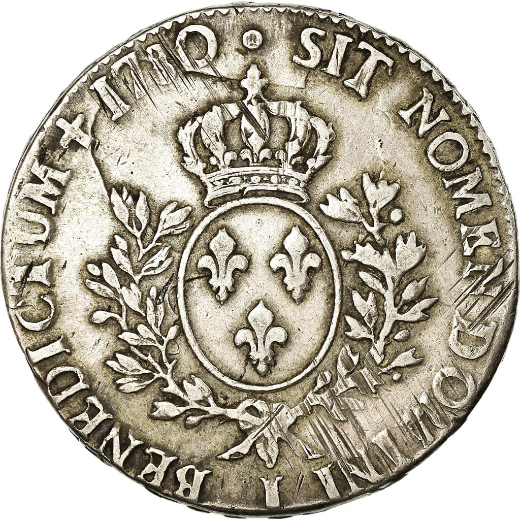 Coin, France, Louis XVI, Écu aux branches d'olivier, Ecu, 1780, Limoges