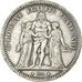 Münze, Frankreich, Hercule, 5 Francs, 1871, Bordeaux, S+, Silber, KM:820.2