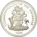 Coin, Bahamas, Elizabeth II, 2 Dollars, 1974, Franklin Mint, U.S.A., Proof