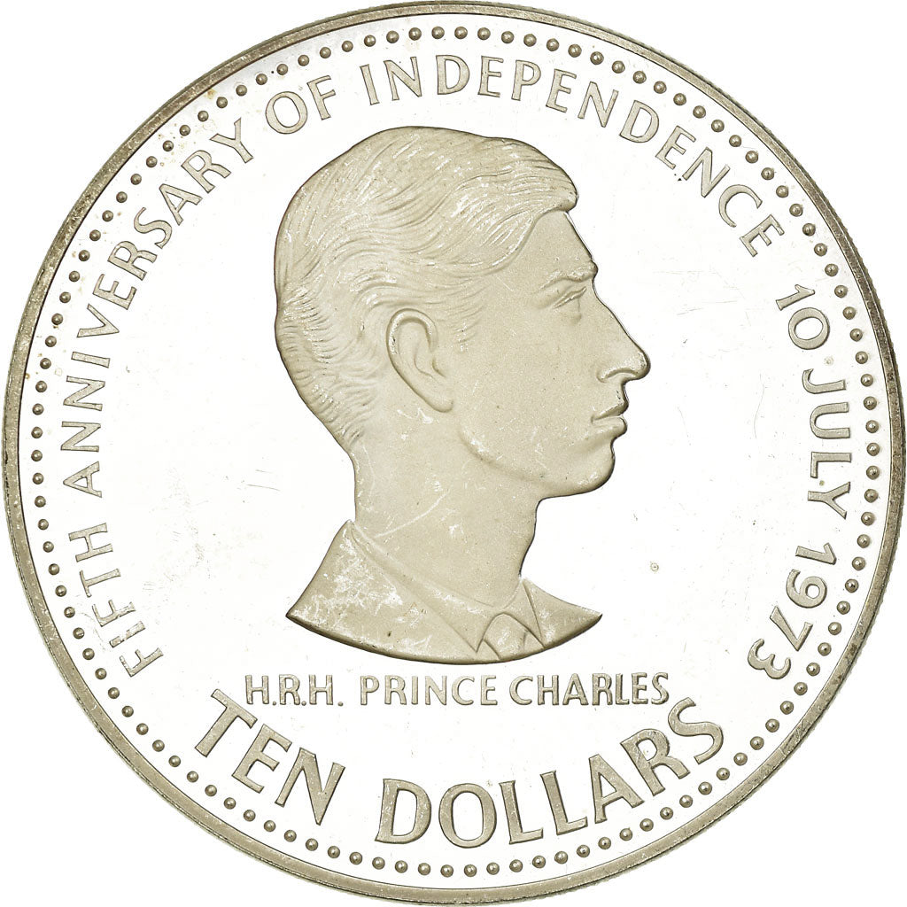 Coin, Bahamas, Elizabeth II, 10 Dollars, 1978, Tower of London, London, Proof