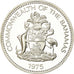 Coin, Bahamas, Elizabeth II, 10 Dollars, 1975, Franklin Mint, U.S.A., Proof
