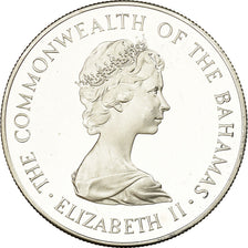Coin, Bahamas, Elizabeth II, 10 Dollars, 1981, Franklin Mint, Proof, MS(63)