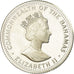 Coin, Bahamas, Elizabeth II, 10 Dollars, 1989, Franklin Mint, Proof, MS(63)