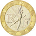 Vème République, 10 Francs Génie 1998, KM 964.2
