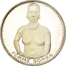 Coin, DAHOMEY, 1000 Francs, 1971, Proof, MS(60-62), Silver, KM:4.2