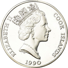 Coin, Cook Islands, Elizabeth II, 50 Dollars, 1990, Pobjoy Mint, Proof, MS(63)
