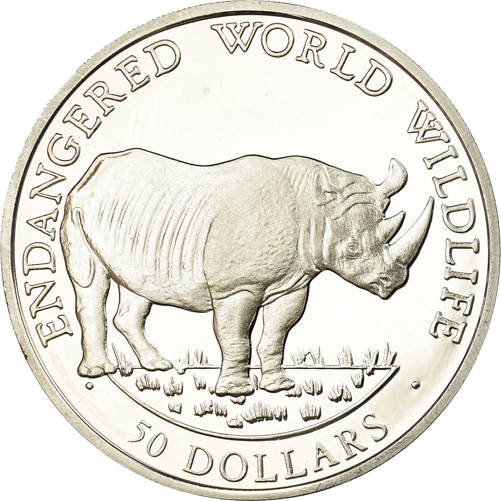 Coin, Cook Islands, Elizabeth II, 50 Dollars, 1990, Pobjoy Mint, Proof, MS(63)