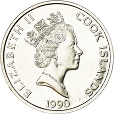 Coin, Cook Islands, Elizabeth II, 50 Dollars, 1990, Pobjoy Mint, Proof, MS(63)