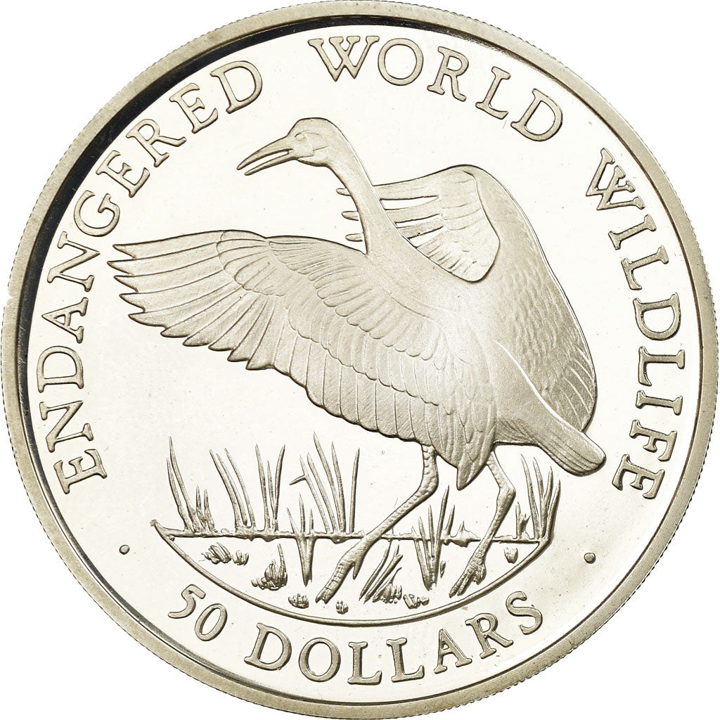 Coin, Cook Islands, Elizabeth II, 50 Dollars, 1990, Pobjoy Mint, Proof, MS(63)