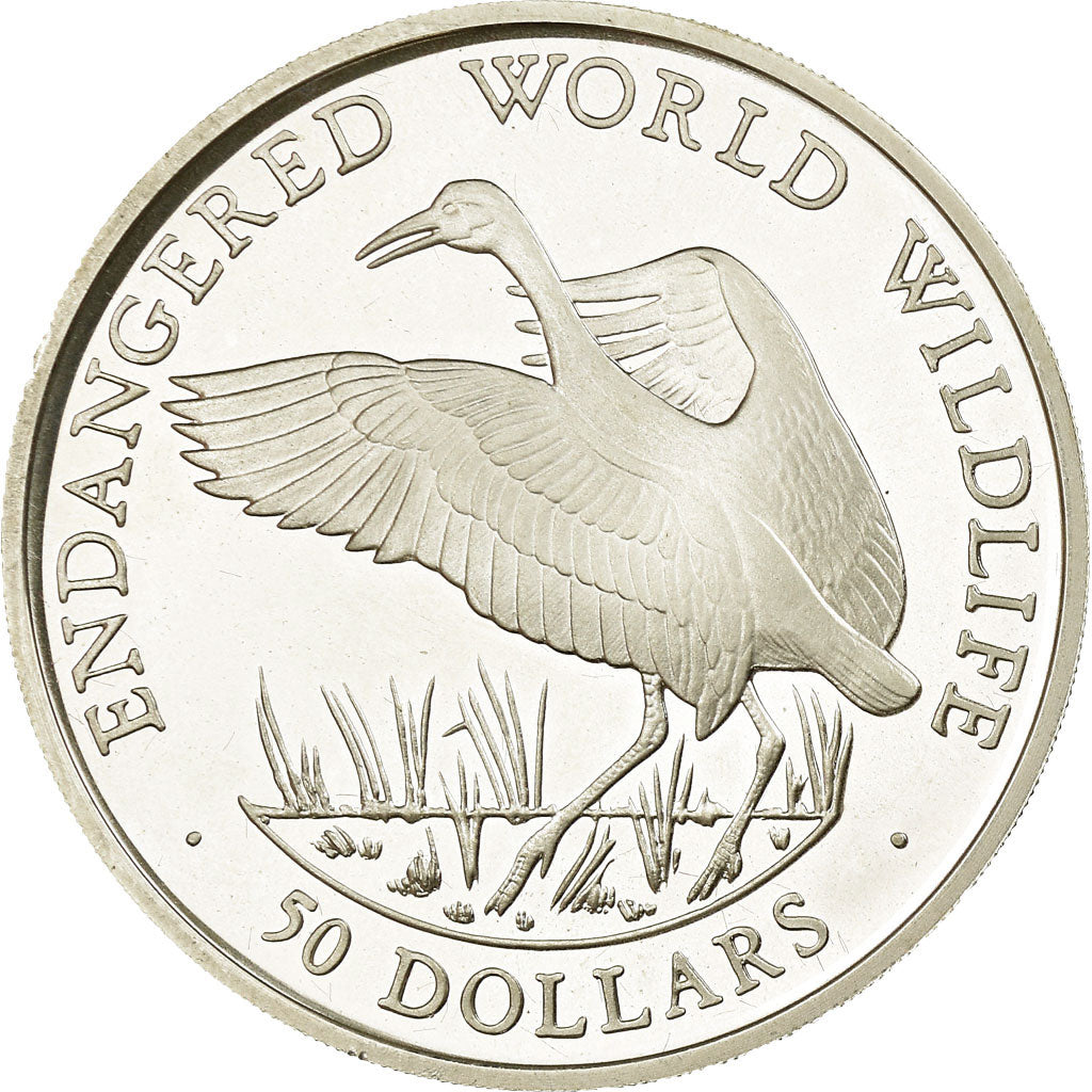 Coin, Cook Islands, Elizabeth II, 50 Dollars, 1990, Pobjoy Mint, Proof, MS(63)