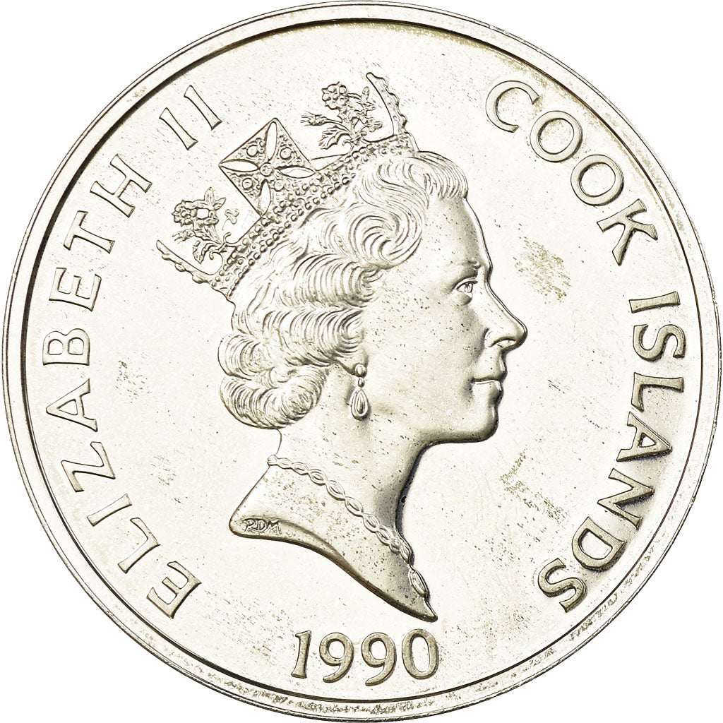 Coin, Cook Islands, Elizabeth II, 50 Dollars, 1990, Pobjoy Mint, Proof, MS(63)