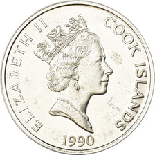 Coin, Cook Islands, Elizabeth II, 50 Dollars, 1990, Pobjoy Mint, Proof, MS(63)