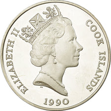 Coin, Cook Islands, Elizabeth II, 50 Dollars, 1990, Pobjoy Mint, Proof, MS(63)