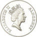 Coin, Alderney, Elizabeth II, 2 Pounds, 1990, Proof, MS(63), Silver, KM:13a