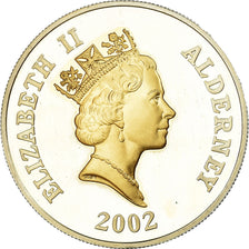 Monnaie, Alderney, Elizabeth II, 5 Pounds, 2002, British Royal Mint, Proof, SPL