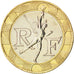 FRANCE, Génie, 10 Francs, 2000, KM #964.2, MS(63), Aluminum-Bronze, 23, Gadoury