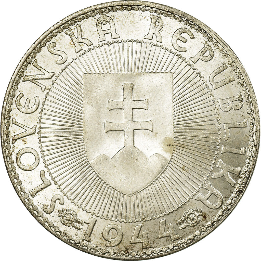 Coin, Slovakia, 10 Korun, 1944, MS(60-62), Silver, KM:9.1
