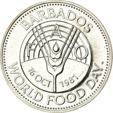 Moneta, Barbados, 50 Dollars, 1981, Franklin Mint, Proof, SPL, Argento, KM:32