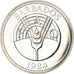 Coin, Barbados, 50 Dollars, 1984, Franklin Mint, Proof, MS(63), Silver, KM:42