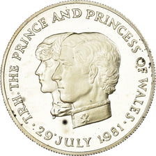 Moneta, Mauritius, 10 Rupees, 1981, Proof, SPL, Argento, KM:46a