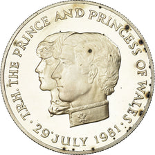Moneta, Mauritius, 10 Rupees, 1981, Proof, SPL, Argento, KM:46a
