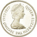 Moneda, Mauricio, 25 Rupees, 1977, Proof, SC, Plata, KM:43a